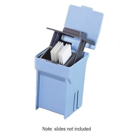 Simport Scientific Easy Dip Jar and Rack System, Blue, 12/pk, 12PK 247835B-SET